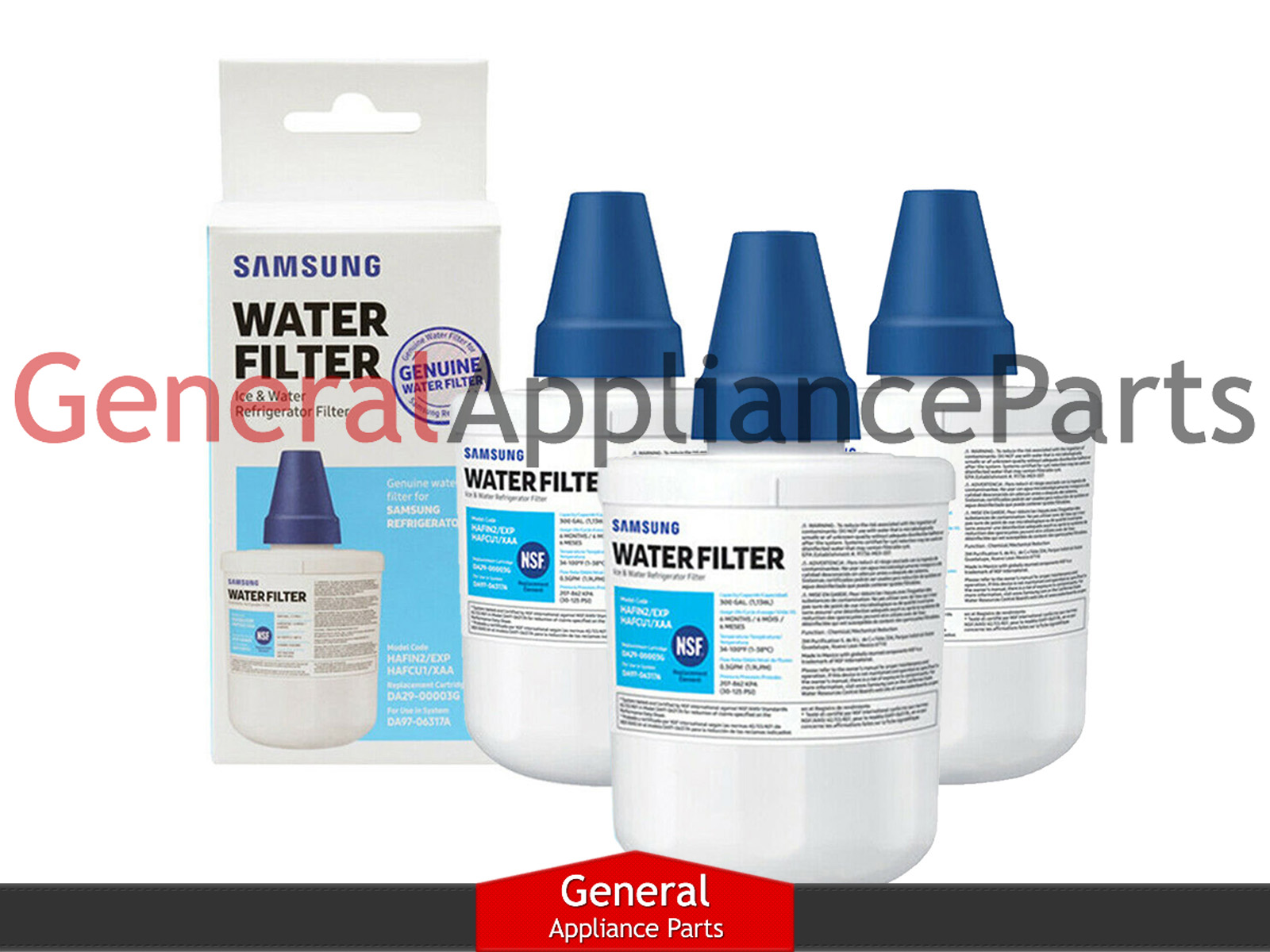 OPM Refrigerator Water Filter 3 Pack Fits Samsung RS22HDHPNSR WSS eBay